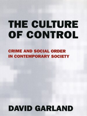 cover image of The Culture of Control